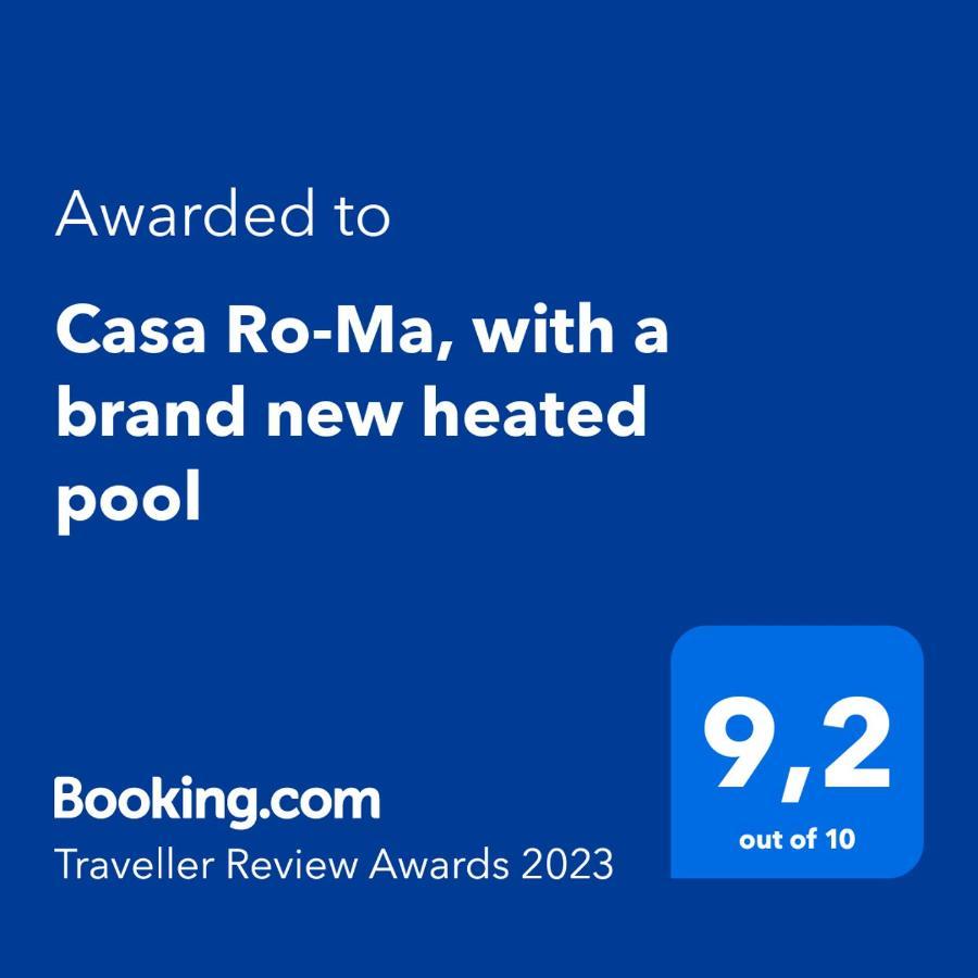 Casa Ro-Ma, Seaside Villa With A Heated Pool バニョレ エクステリア 写真